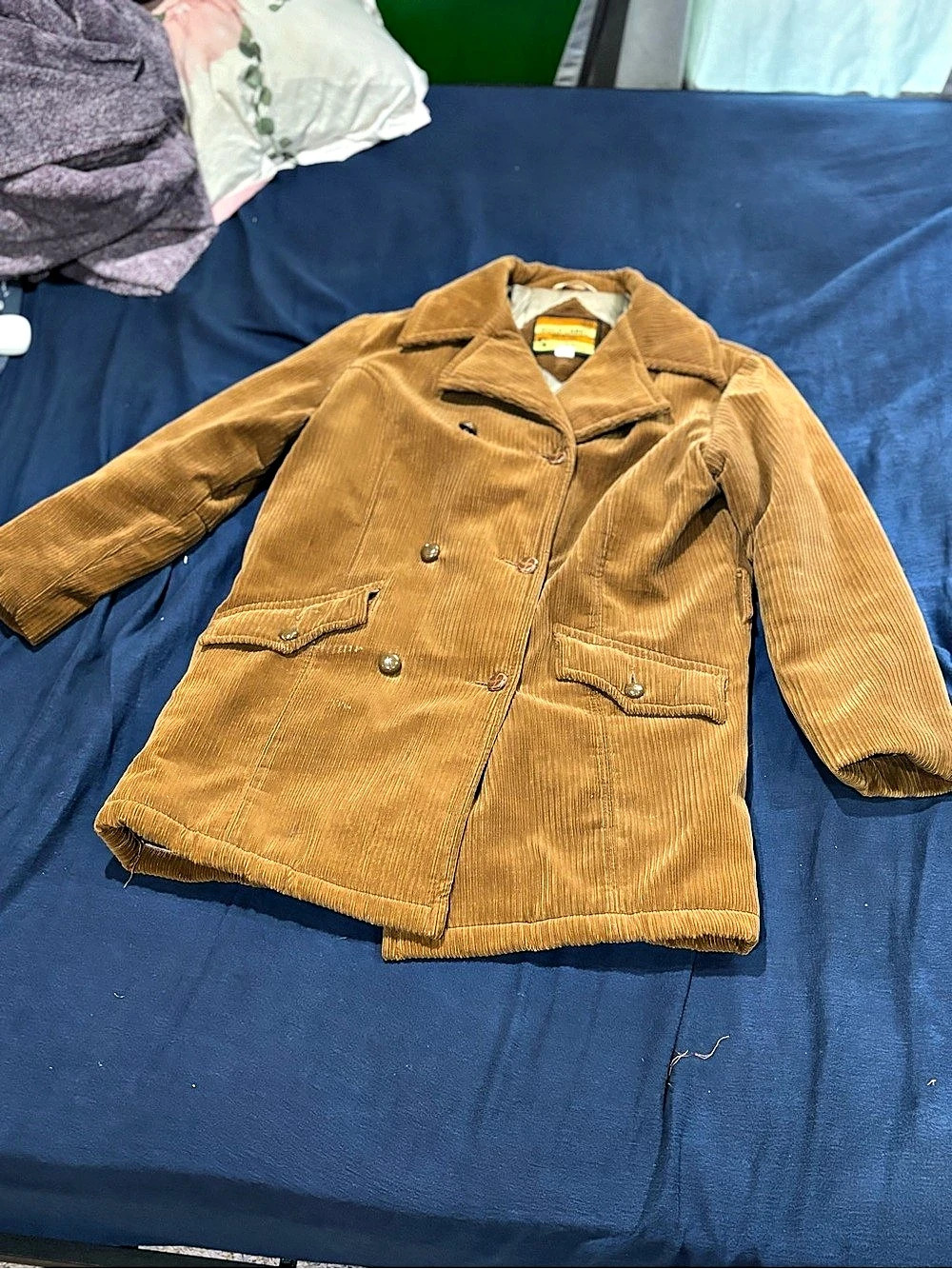 G9D LABEL Men's Brown Corduroy Jacket